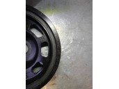 Replacement crankshaft pulley for Volkswagen T-Cross 1.0 TSI OEM IAM reference 04C105243Q 