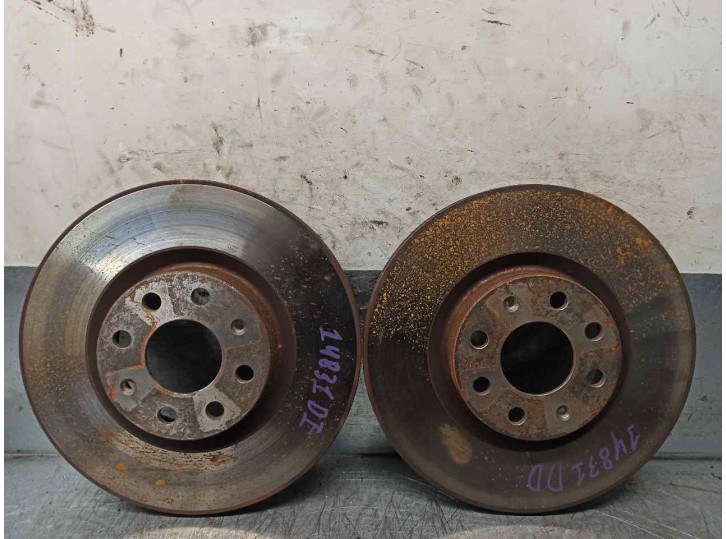 Recambio de disco freno delantero para fiat grande punto (199) 1.3 16v jtd cat referencia OEM IAM   