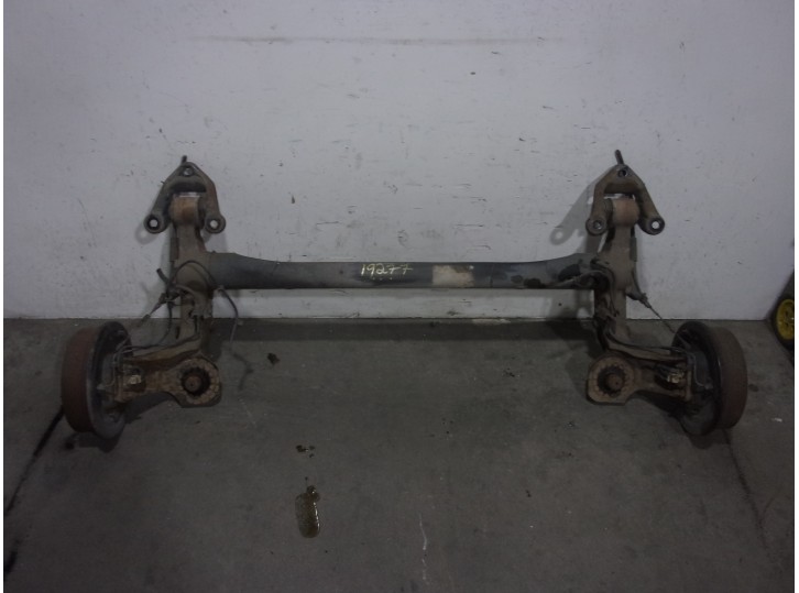Recambio de puente trasero para opel astra g berlina 1.6 referencia OEM IAM 402244 TAMBOR 4 AGUJEROS BURRA 1
