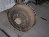 Recambio de puente trasero para opel astra g berlina 1.6 referencia OEM IAM 402244 TAMBOR 4 AGUJEROS BURRA 1