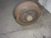 Recambio de puente trasero para opel astra g berlina 1.6 referencia OEM IAM 402244 TAMBOR 4 AGUJEROS BURRA 1
