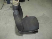 Recambio de asiento delantero derecho para peugeot 107 1.4 hdi cat (8ht / dv4td) referencia OEM IAM TELA NEGRA 5 PUERTAS
