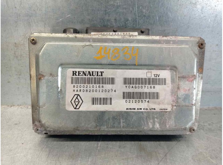 Recambio de centralita cambio automatico para renault vel satis (bj0) 3.0 v6 dci turbodiesel cat referencia OEM IAM 8200210168 