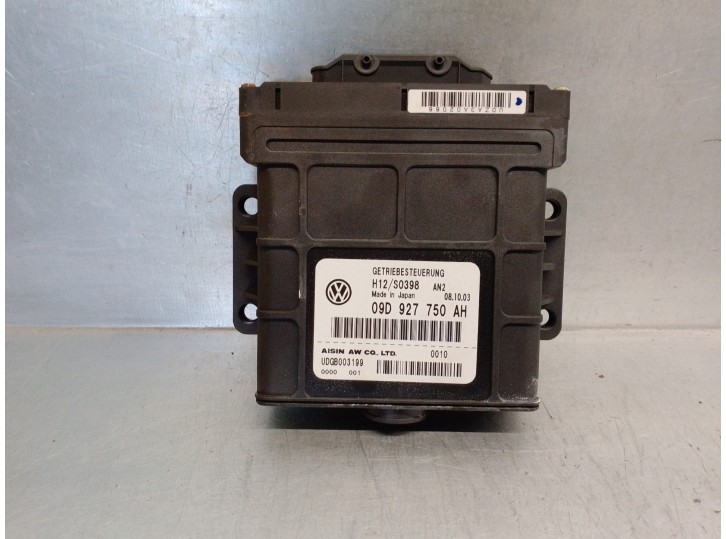 Recambio de centralita cambio automatico para volkswagen touareg (7la) 5.0 v10 tdi cat (ayh) referencia OEM IAM 09D927750AH 