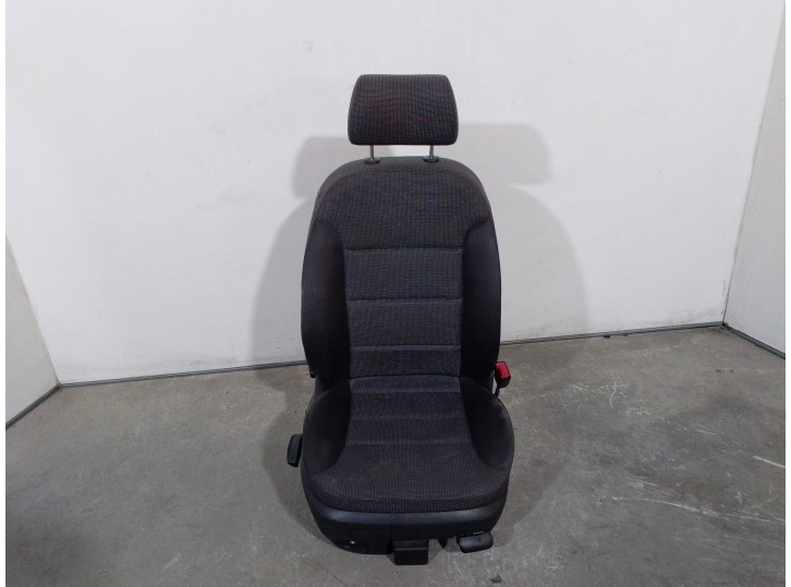Recambio de asiento delantero derecho para audi a3 (8l) 1.6 referencia OEM IAM 1J4881516 TELA NEGRA 5 PUERTAS