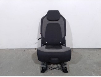 Recambio de asiento trasero medio para citroën c4 grand picasso 1.2 12v e-thp referencia OEM IAM 1610440980 TELA NEGRA Y GRIS 5 
