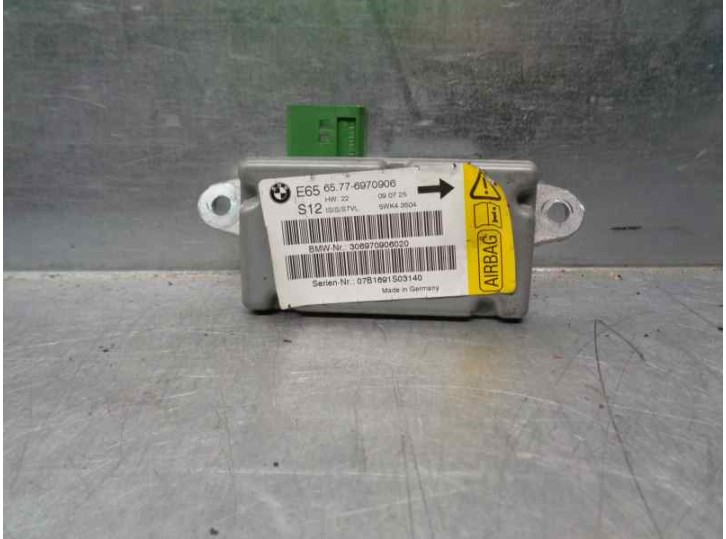 Recambio de sensor impacto para bmw serie 7 (e65/e66) 3.0 24v cat referencia OEM IAM 65776970906 5WK43504 