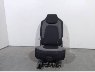 Recambio de asientos trasero derecho para citroën c4 grand picasso 1.2 12v e-thp referencia OEM IAM 1610441080 TELA NEGRA Y GRIS