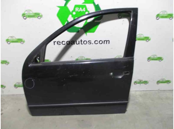 Replacement front left door for Skoda Fabia estate (6Y5) 1.9 TDi OEM IAM reference 6Y0831055 5 DOORS BLACK
