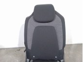 Recambio de asientos trasero derecho para citroën c4 grand picasso 1.2 12v e-thp referencia OEM IAM 1610441080 TELA NEGRA Y GRIS