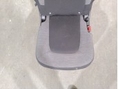 Recambio de asientos trasero derecho para citroën c4 grand picasso 1.2 12v e-thp referencia OEM IAM 1610441080 TELA NEGRA Y GRIS