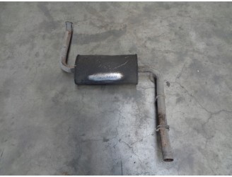 Recambio de tubo escape trasero para fiat fiorino enero (255) 1.7 turbodiesel cat referencia OEM IAM 50018781  