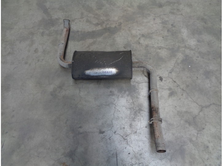 Recambio de tubo escape trasero para fiat fiorino enero (255) 1.7 turbodiesel cat referencia OEM IAM 50018781 