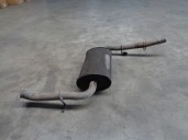Recambio de tubo escape trasero para fiat fiorino enero (255) 1.7 turbodiesel cat referencia OEM IAM 50018781 