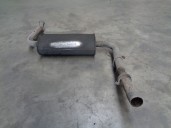 Recambio de tubo escape trasero para fiat fiorino enero (255) 1.7 turbodiesel cat referencia OEM IAM 50018781  