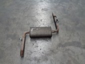 Recambio de tubo escape trasero para fiat fiorino enero (255) 1.7 turbodiesel cat referencia OEM IAM 50018781 