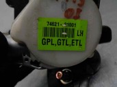 Recambio de cinturon seguridad delantero izquierdo para ssangyong rodius 2.7 turbodiesel cat referencia OEM IAM 7462121001 5 PU
