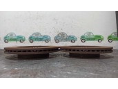 Recambio de disco freno delantero para renault clio ii fase i (b/cbo) 1.9 diesel referencia OEM IAM 