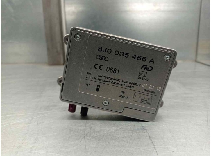Recambio de antena para audi q7 (4l) 3.0 v6 24v tdi referencia OEM IAM 8J0035456A 