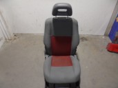 Recambio de asiento delantero derecho para dodge caliber 2.0 16v crd cat referencia OEM IAM 1DQ781DRAA TELA GRIS Y ROJA 5 PUERTA