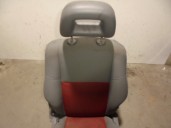 Recambio de asiento delantero derecho para dodge caliber 2.0 16v crd cat referencia OEM IAM 1DQ781DRAA TELA GRIS Y ROJA 5 PUERTA