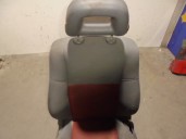 Recambio de asiento delantero izquierdo para dodge caliber 2.0 16v crd cat referencia OEM IAM 1DQ791DRAA TELA GRIS Y ROJA 5 PUER