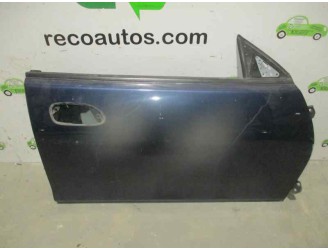 Replacement front right door for Mazda 323 Saloon C/F/S (BA) 1.5 C OEM IAM reference B02S58020B BLUE 5 DOORS