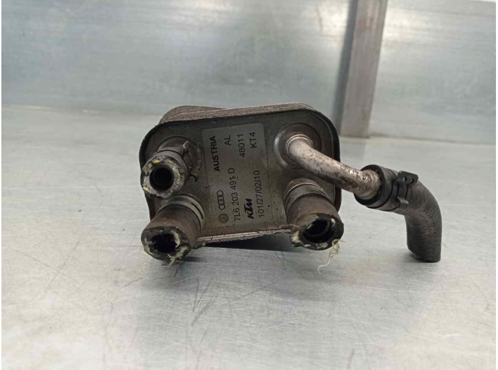 Recambio de enfriador aceite motor para audi q7 (4l) 3.0 v6 24v tdi referencia OEM IAM 7L6203491D 101270210 KTM