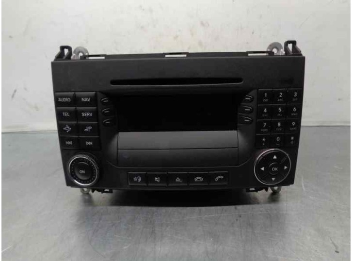 Recambio de sistema audio / radio cd para mercedes-benz clase a (w169) 2.0 cdi cat referencia OEM IAM A1698702589 