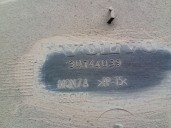 Recambio de paso rueda trasero derecho para volvo c30 (533) 1.8 referencia OEM IAM 30744039 30744039 