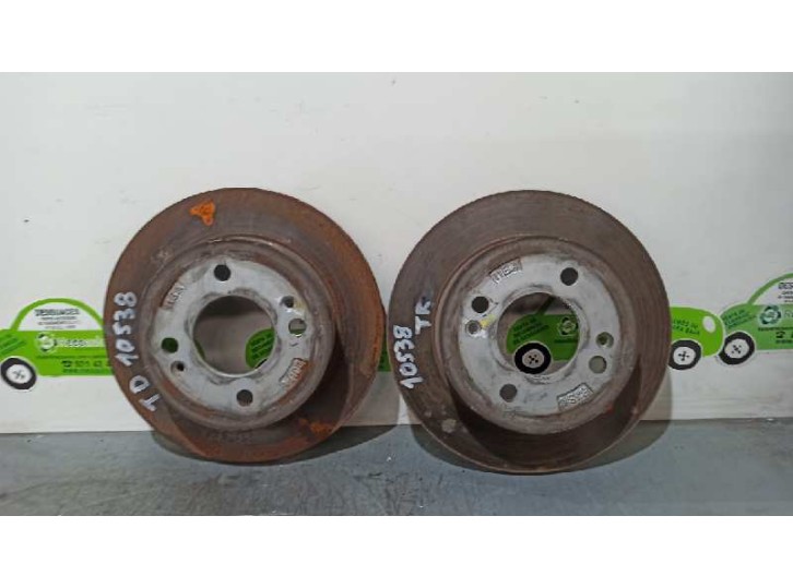 Recambio de disco freno trasero para hyundai i10 1.0 cat referencia OEM IAM 31150B9000  