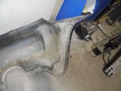 Recambio de paragolpes trasero para daewoo nubira berlina 2.0 cat referencia OEM IAM GRIS VERDOSO 