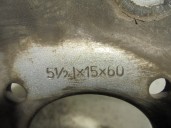 Replacement rim for Ford Transit closed box van '06 2.2 TDCi CAT OEM IAM reference 1C15-AC R1551/2JX15X60 1C151007AC