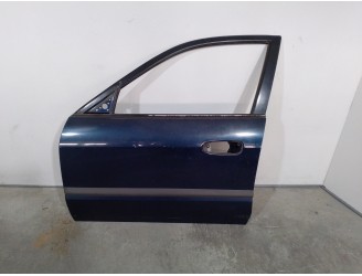 Replacement front left door for Mazda 626 Saloon (GF) 2.0 16V CAT OEM IAM reference GE4T59020R DARK BLUE 5 DOORS