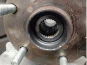 Replacement rear right stub axle for Subaru Outback (B15) 2.0 diesel CAT OEM IAM reference 28411AL020 
