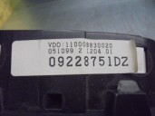 Recambio de cuadro instrumentos para opel astra g berlina 2.0 16v di cat (x 20 dtl / ld3) referencia OEM IAM 09228751DZ 11000883