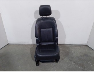 Recambio de asiento delantero derecho para renault koleos 2.0 dci diesel fap referencia OEM IAM 873506019R CUERO NEGRO 5 PUERTAS