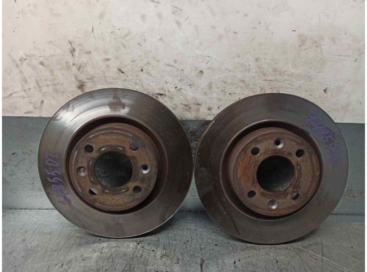 Recambio de disco freno delantero para renault clio ii fase ii (b/cb0) 1.5 dci diesel referencia OEM IAM DDF1096 