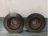 Recambio de disco freno delantero para renault clio ii fase ii (b/cb0) 1.5 dci diesel referencia OEM IAM DDF1096 