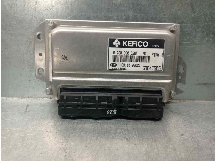 Recambio de centralita motor uce para kia picanto 1.0 cat referencia OEM IAM 9030930528F 3911002025 KEFICO