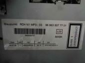 Recambio de sistema audio / radio cd para citroën berlingo 1.6 16v hdi referencia OEM IAM 9666968177 