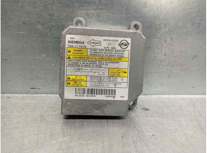 Recambio de centralita airbag para ssangyong rodius 2.7 turbodiesel cat referencia OEM IAM 8625021030 5WY64004 SIEMENES
