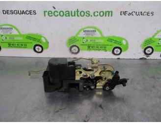 Replacement rear left door lock for Chevrolet Kalos 1.2 CAT OEM IAM reference 96260995 2 PINS 5 DOORS