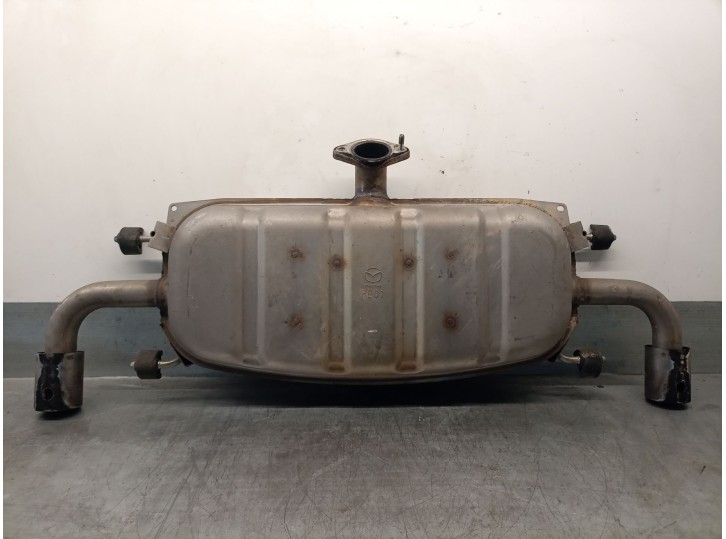 Recambio de tubo escape trasero para mazda cx-5 (ke, gh) 2.0 (keefw) referencia OEM IAM PE01 PE0140100 