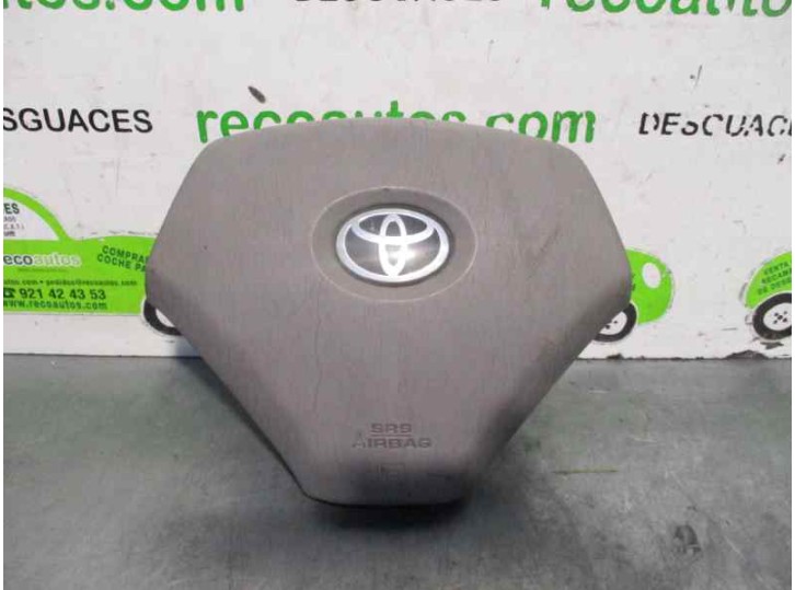 Recambio de airbag delantero izquierdo para toyota prius (nhw11) básico referencia OEM IAM 4513047020B0  