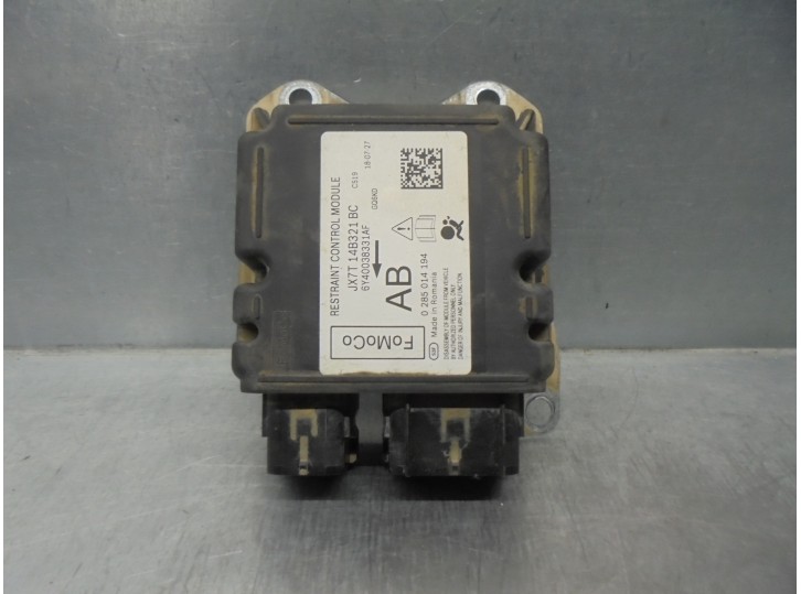 Recambio de centralita airbag para ford focus 1.5 ecoblue tdci cat referencia OEM IAM JX7T14B321BC 0285014194 BOSCH