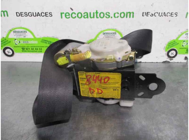 Recambio de cinturon seguridad delantero derecho para toyota prius (nhw11) básico referencia OEM IAM 7321047021B0  
