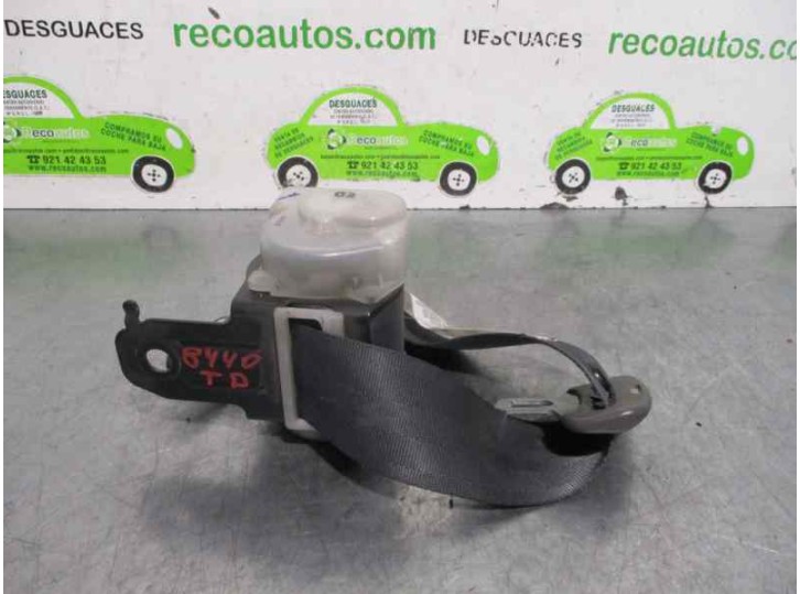 Recambio de cinturon seguridad trasero derecho para toyota prius (nhw11) básico referencia OEM IAM 7336047031B0  
