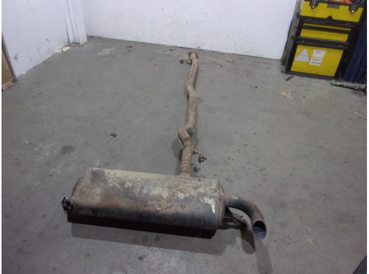 Recambio de tubo escape trasero para renault koleos 2.0 dci diesel fap referencia OEM IAM 20100JY03A 20100JY03A 