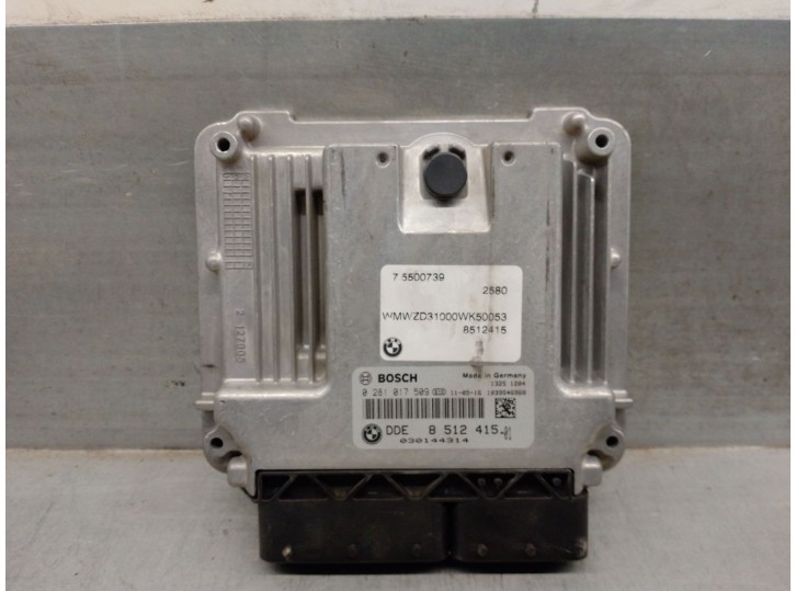 Recambio de centralita motor uce para mini mini countryman (r60) cooper d referencia OEM IAM 8512415  0281017509 BOSCH